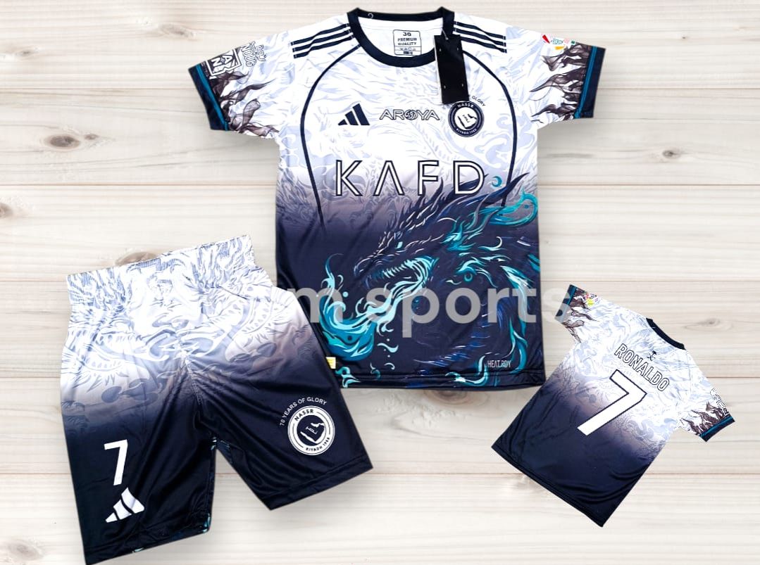 Ronaldo real madrid  football soccer  Full Kit For Kids