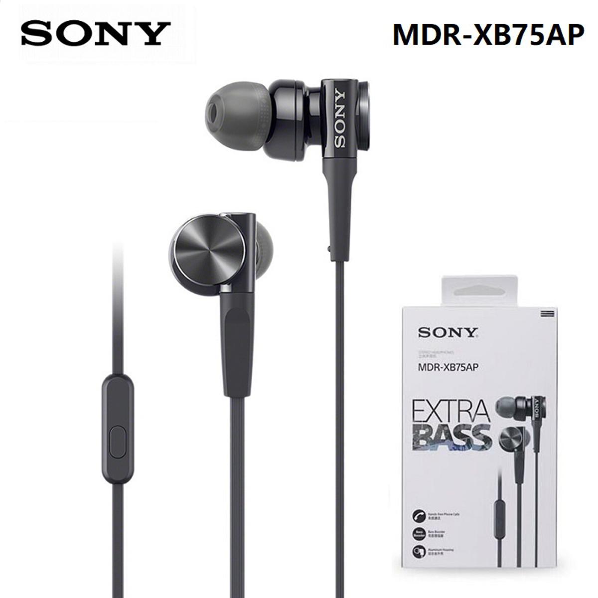 SONY MDR-XB75AP(B) - ヘッドフォン