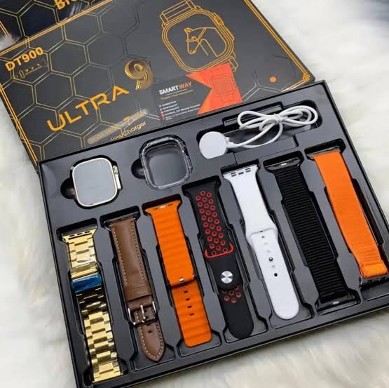 7 Straps Smart Fitness Tracker | Bluetooth Calling | HD Display | Full Metal Body | Heart Rate & SpO2 Monitor | Sports Activity Tracker | Music Control & Voice Assistant