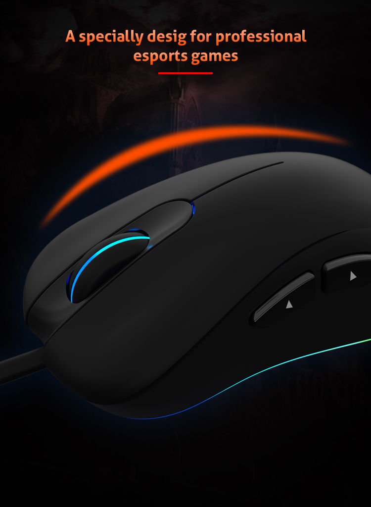 MeeTion GM19 RGB Gaming Mouse for Professional e-sports 6400DPi 15 60ec24ac51313e8220d2d68f35098b71