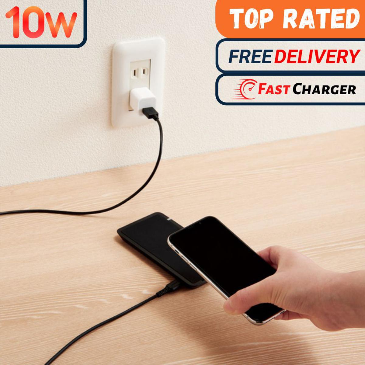 20watt Fast Charger With Cable Type C To Lightening 2pin 20watt Pd Charger Compatible With 7, 8, X, 11, 12, 13, 14 / WireLess Charger 5W/10W