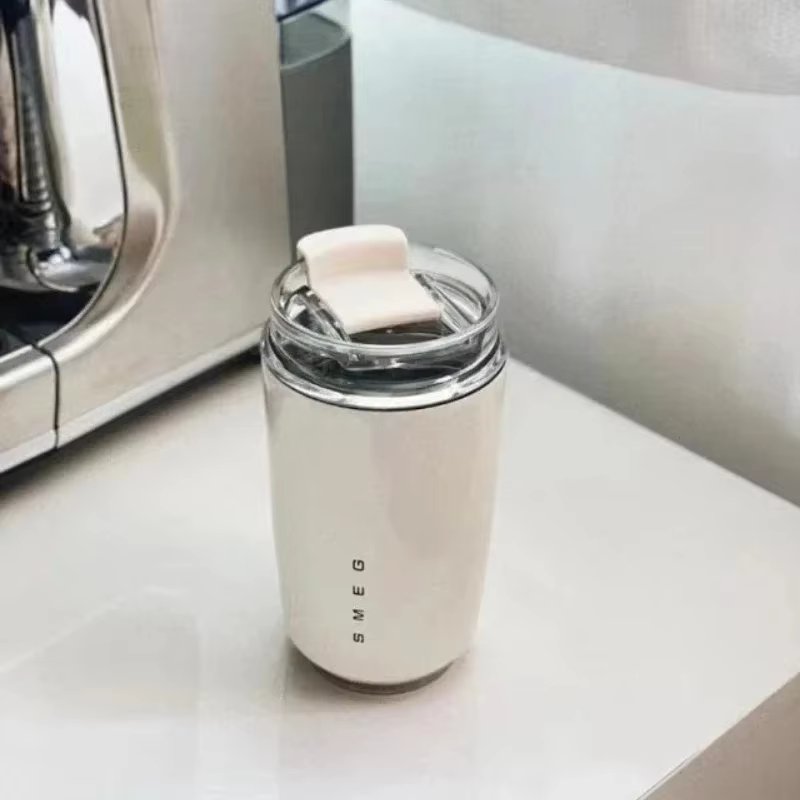 Smeg Tumbler Stainless Steel Tumbler Coffee Mug Insulated Travel Vacuum Flasks Drinking Mug