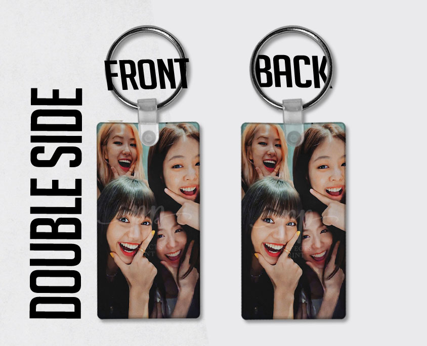 Blackpink lisa and rose cute quality Keychain Blackpink Happy quality ...