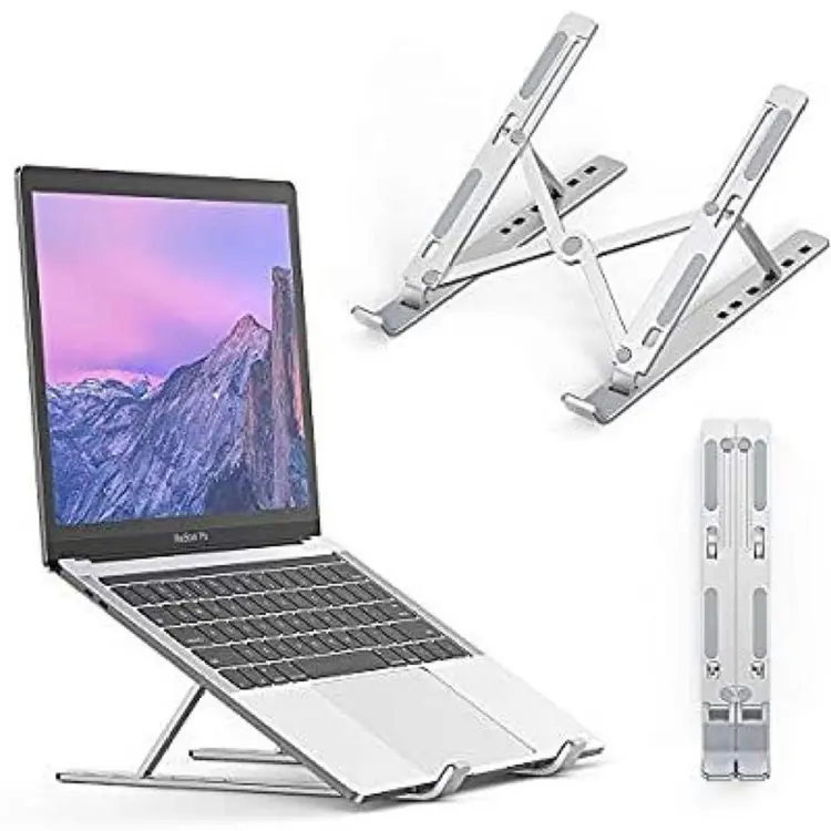 Premium Portable Foldable and Ventilated Laptop Stand