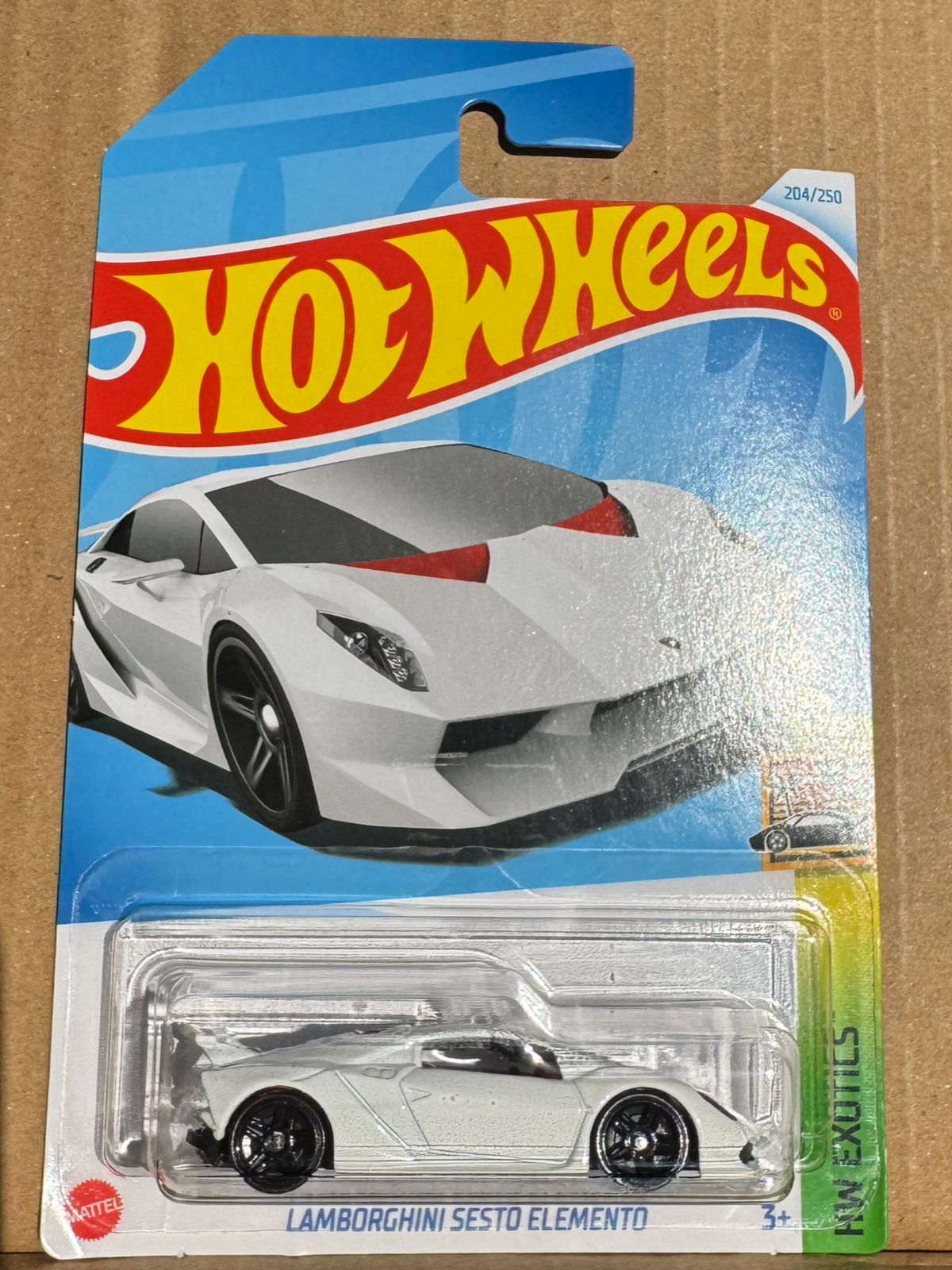 HOT WHEELS LAMBORGHINI SESTO ELEMENTO (2025 DIE CAST CAR VEHICLE
