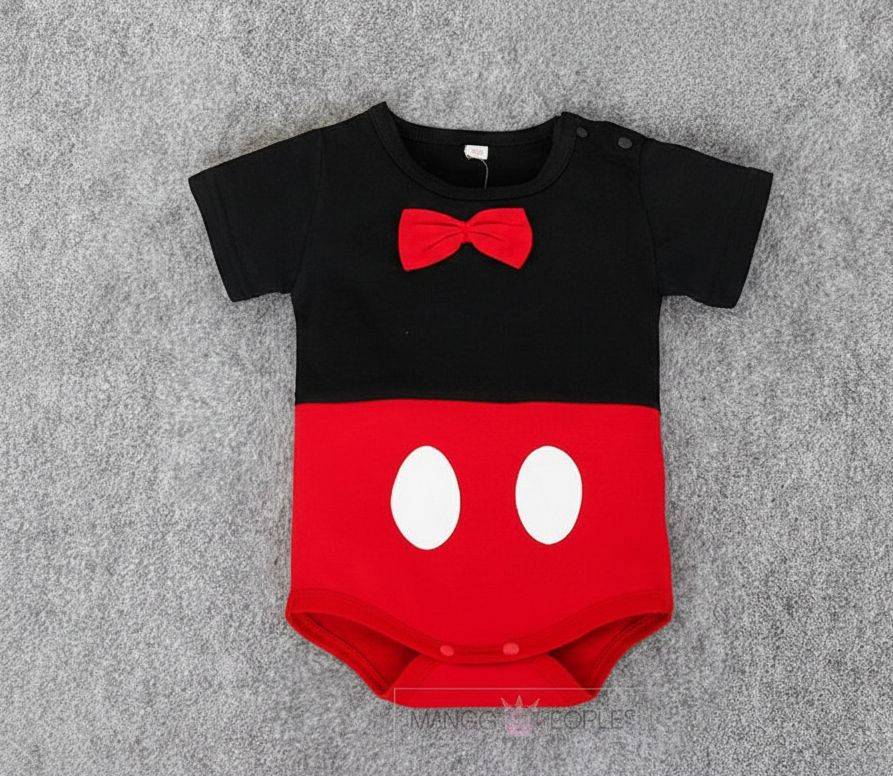 MICKEY MOUSE BABY COTTON ROMPER