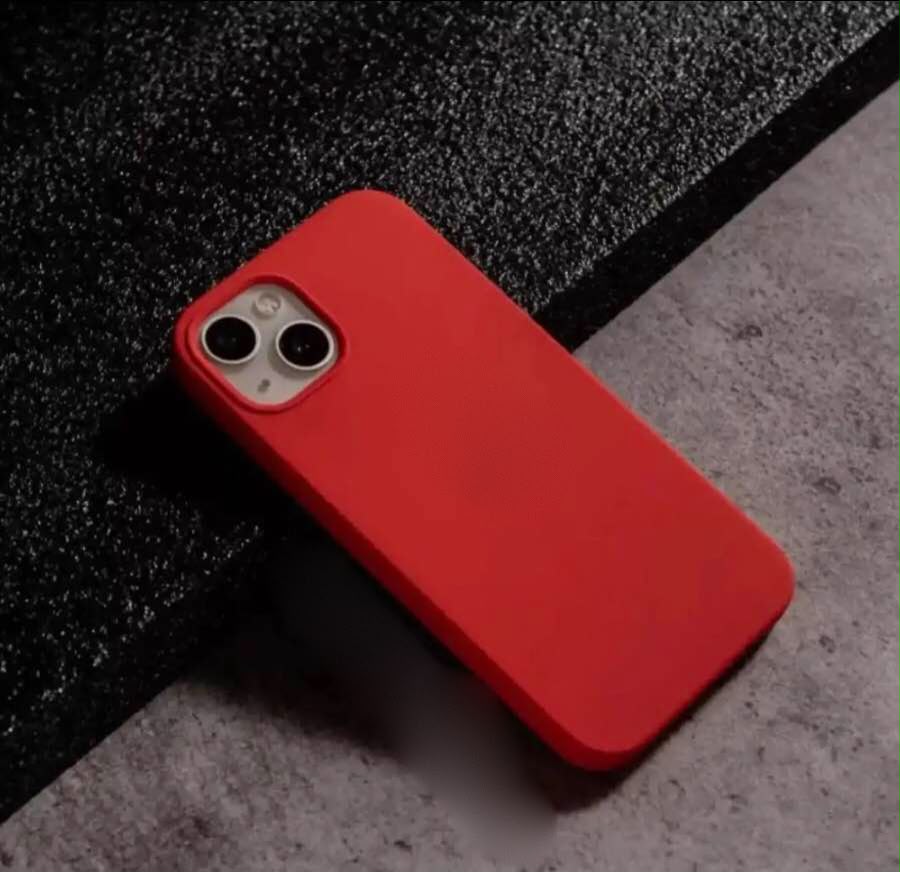Silicone Case Compatible With 15 Plus /14 Plus /15 /14 /13 /12/12 Pro - Back Cover With Camera Protection Durable Case