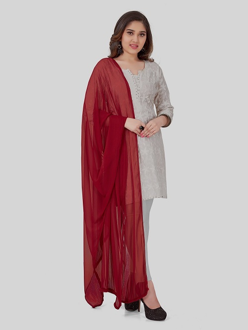 Crincle Chiffon dupatta for girl & women  Chiffon Scarves Women Plain Neck Wrap Scarf Girls Headscarf Soft Headwrap