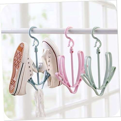 Pack of 1Shoes Hanger Drying Rack Shoes Hangers for Drying Efficient Shoe Storage for Home Wind Proof Drying Rack