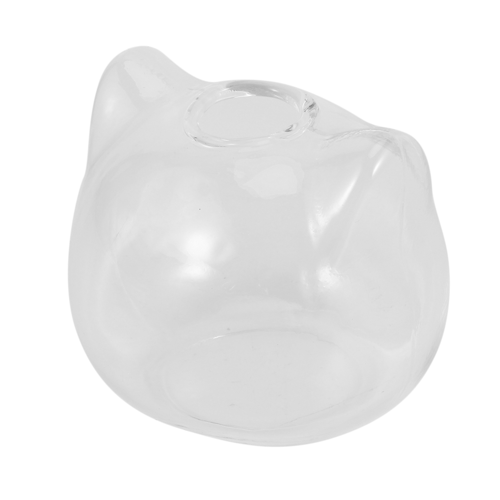 Cat Shaped Glass Decor Terrarium Vase Pot Plant Hydroponic Container