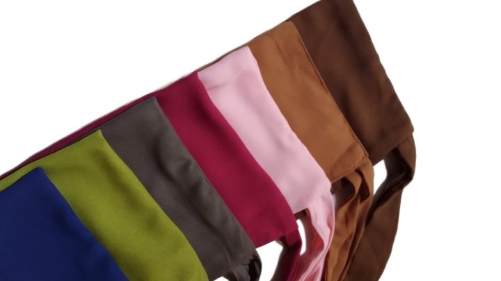 24pc , 12pc , 6pc  4pc , 1pc Custom Scarf Set – Plain Chiffon Scarves, Solid Color Hijabs, Islamic Wrap Shawl, Plain Shawl Hijab, Premium Chiffon Hijab Set for Modest Wear