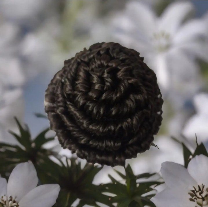 Fashion Women Wavy Curly Bun Synthetic Bud Hair Extension Artical 7638746556