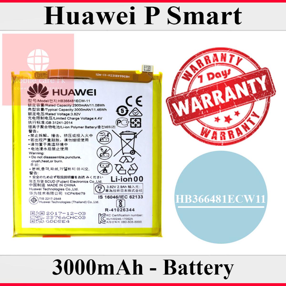 huawei p smart 2018 battery replacement