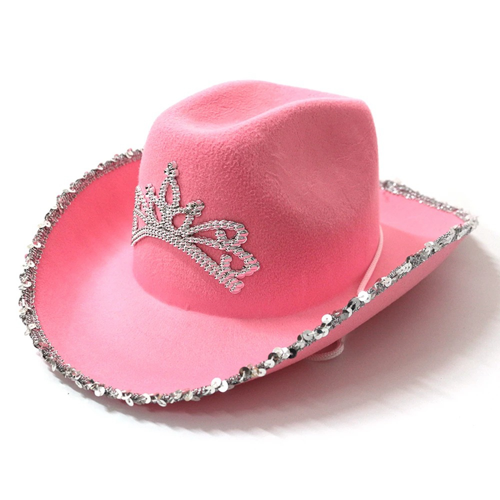 pink decorated cowboy hat