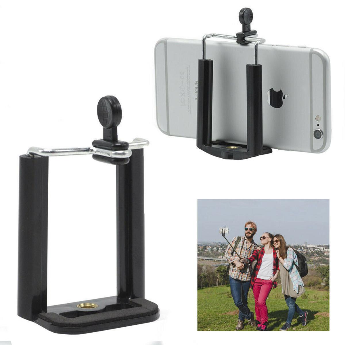 Hot Universal Mobile Phone Clip U-Shaped Holder Mount Bracket Adapter for Smartphone Camera Tripod Stand Mount Adapter