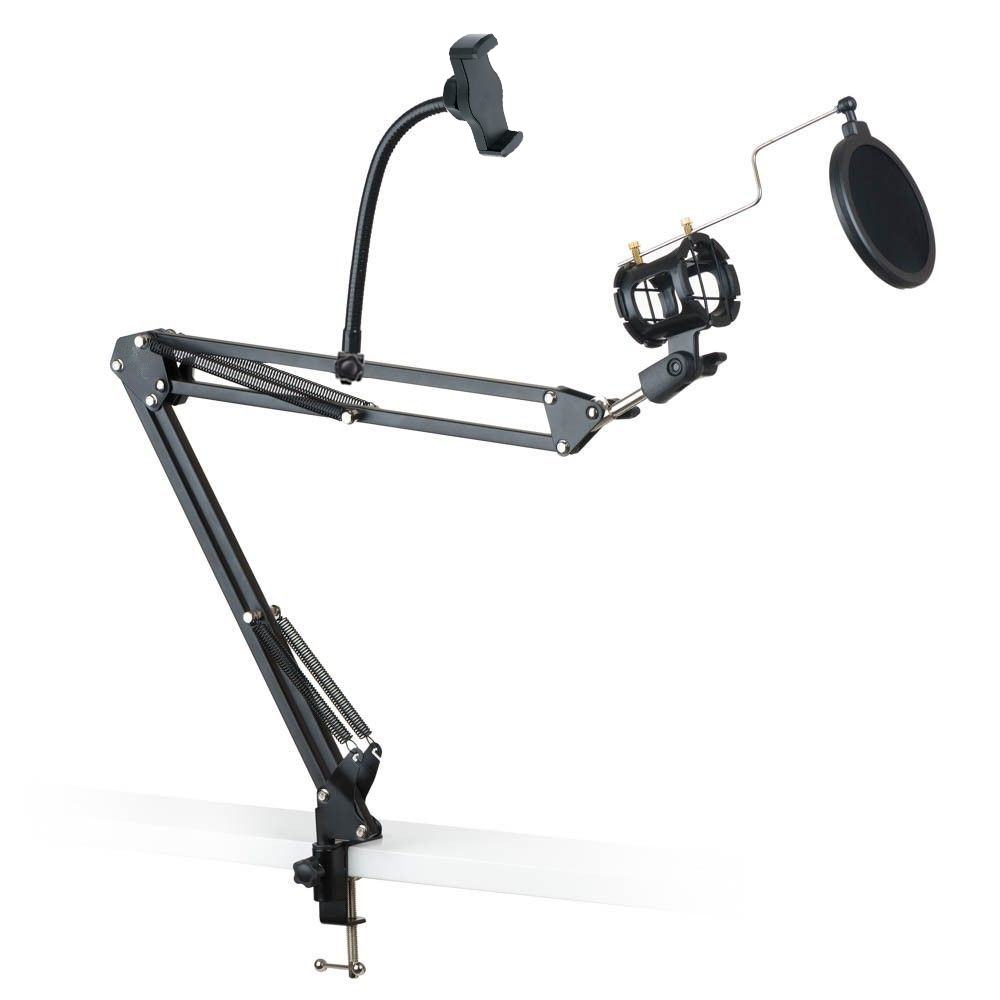 ALOGY Boom Suspension Scissor Arm Stand Dock Holder For Mobile And