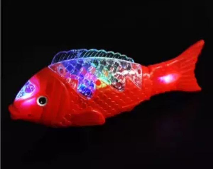 Dancing Fish (Lights and music)Cell Operated