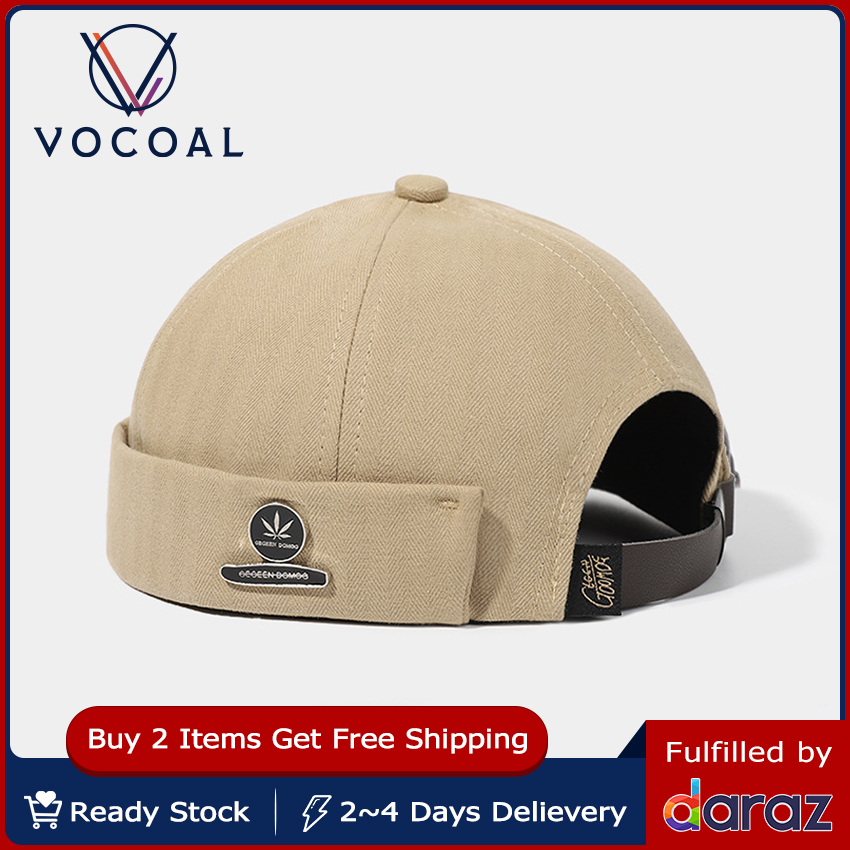 Vocoal Cap For Men Dome Melon Beanie 