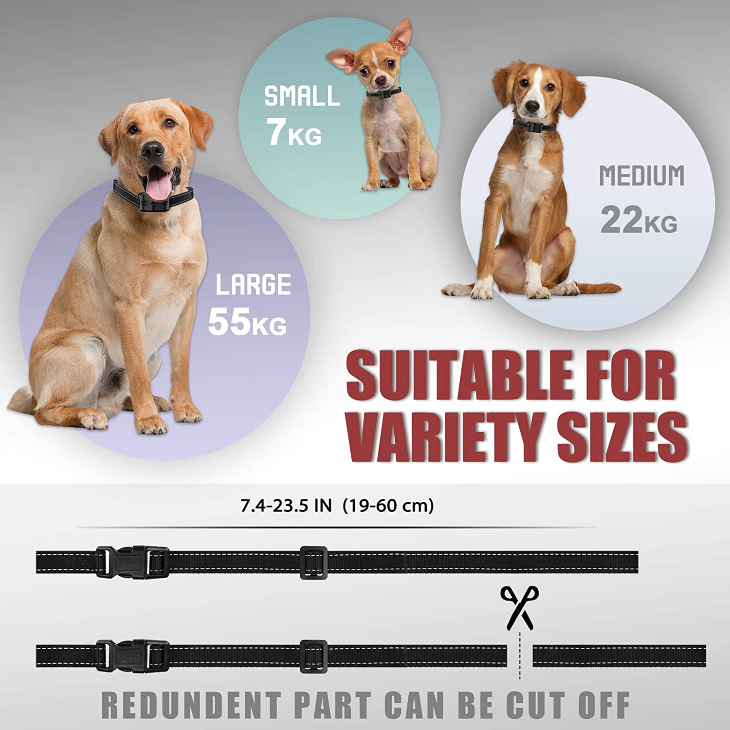 Dog Collar HVRSTVILL Advanced Dog Training Collar, Safe Human
