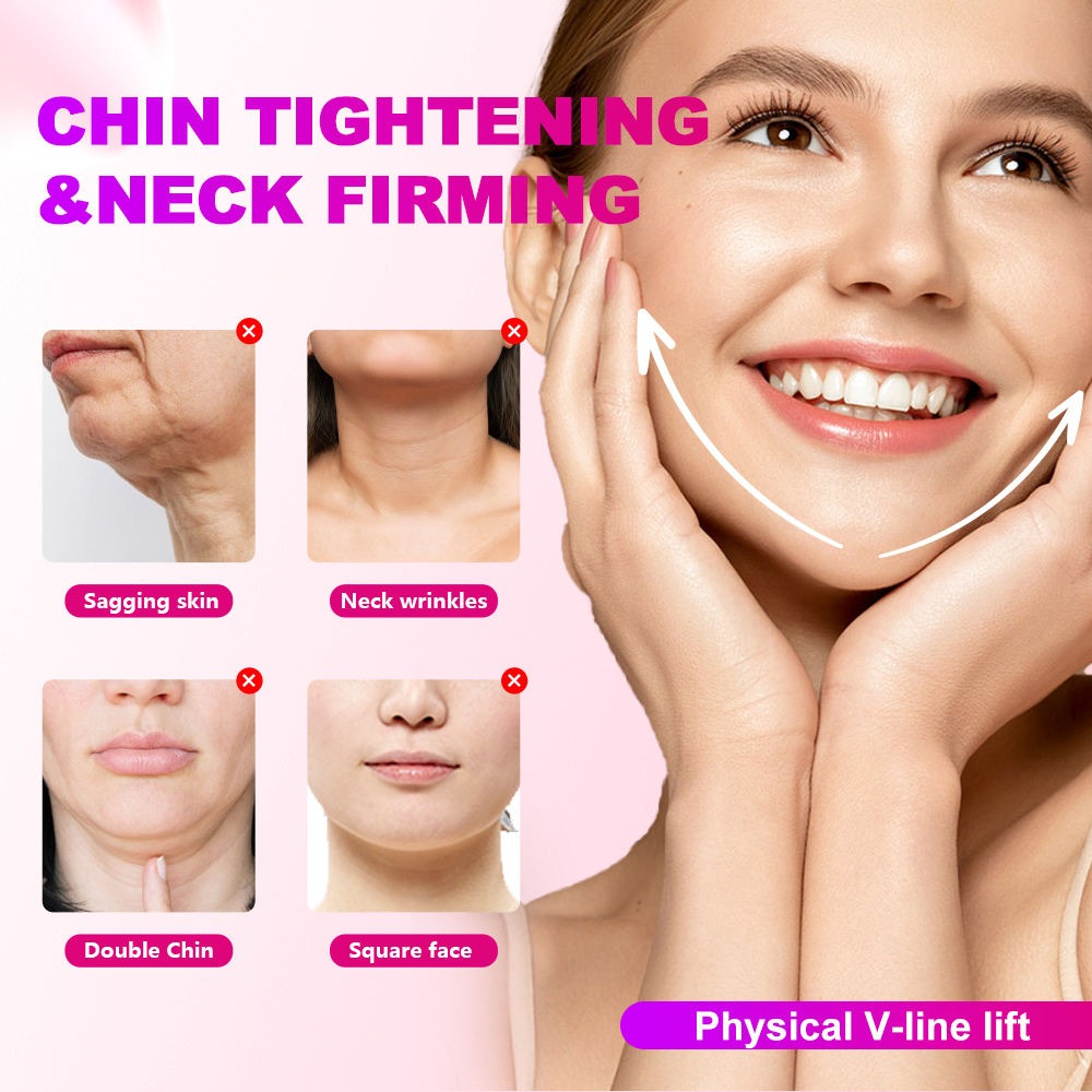 1 SOLUTION SHOP Face Lifting Belt for Women & Girls | V Shape Jawline Slimming Strap | Double Chin Reducer | Anti-Sagging Face Lift Mask | Chin Tightening Band | Facial Slimming & Skin Firming Beauty And Anti Wrinkle Tool