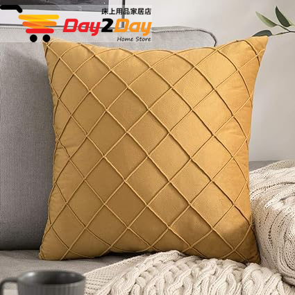 Diamond Dutch Velvet Cushion Cover – Soft, Embossed & Stylish Sofa Pillow for Home Decor