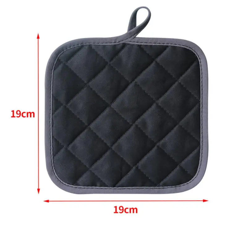 bellylady Insulation Pad Washable Cotton Cloth Pot Holder Pocket Mitts Heat  Resistant Kitchen Pad