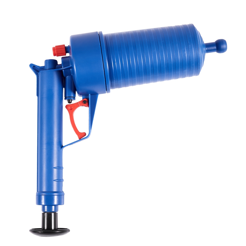 Air Power Drain Blaster Gun High Pressure Powerful Manual Sink Plunger Opener Cleaner Pump For