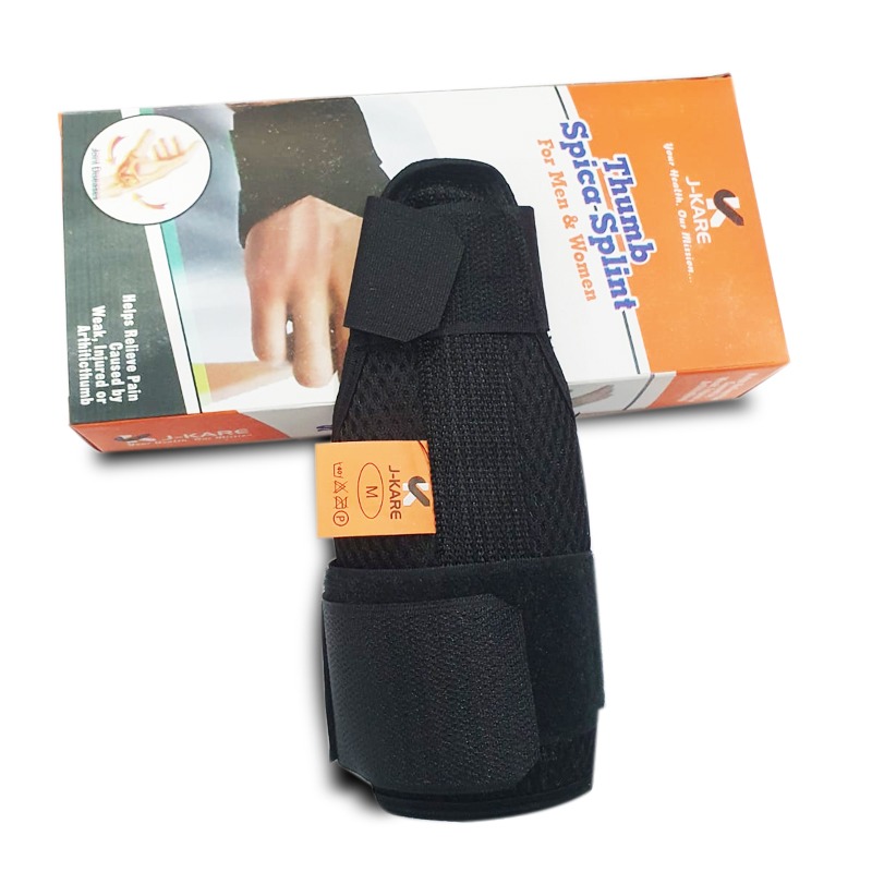 Just Kare Medical Thumb Spica Splint Brace Hand Wrist Support Stabilizer Sprain Arthritis - Medical Thumb Spica Splint Brace Hand Wrist Support Stabiliser Sprain Arthritis