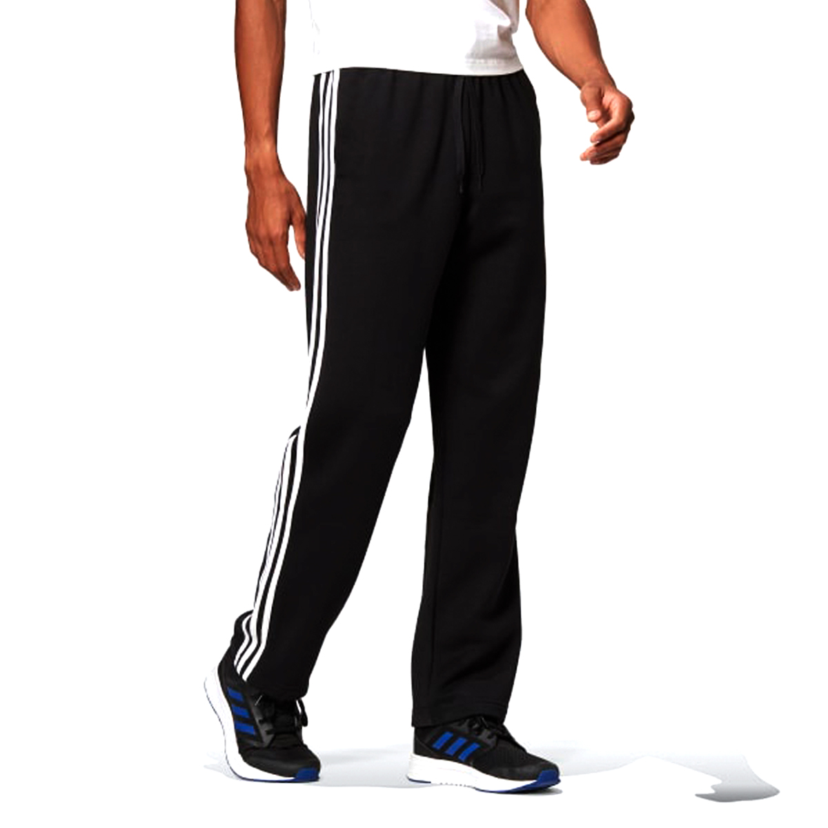 Fine Quality Trousers for Running Gym and Casual Wear Fully Elasticated Waist Band and Pockets Men Pajamas for Jogging and Sleeping Pajamas for Men in Black XL 2XL 3XL and 4XL Plus-Sizes