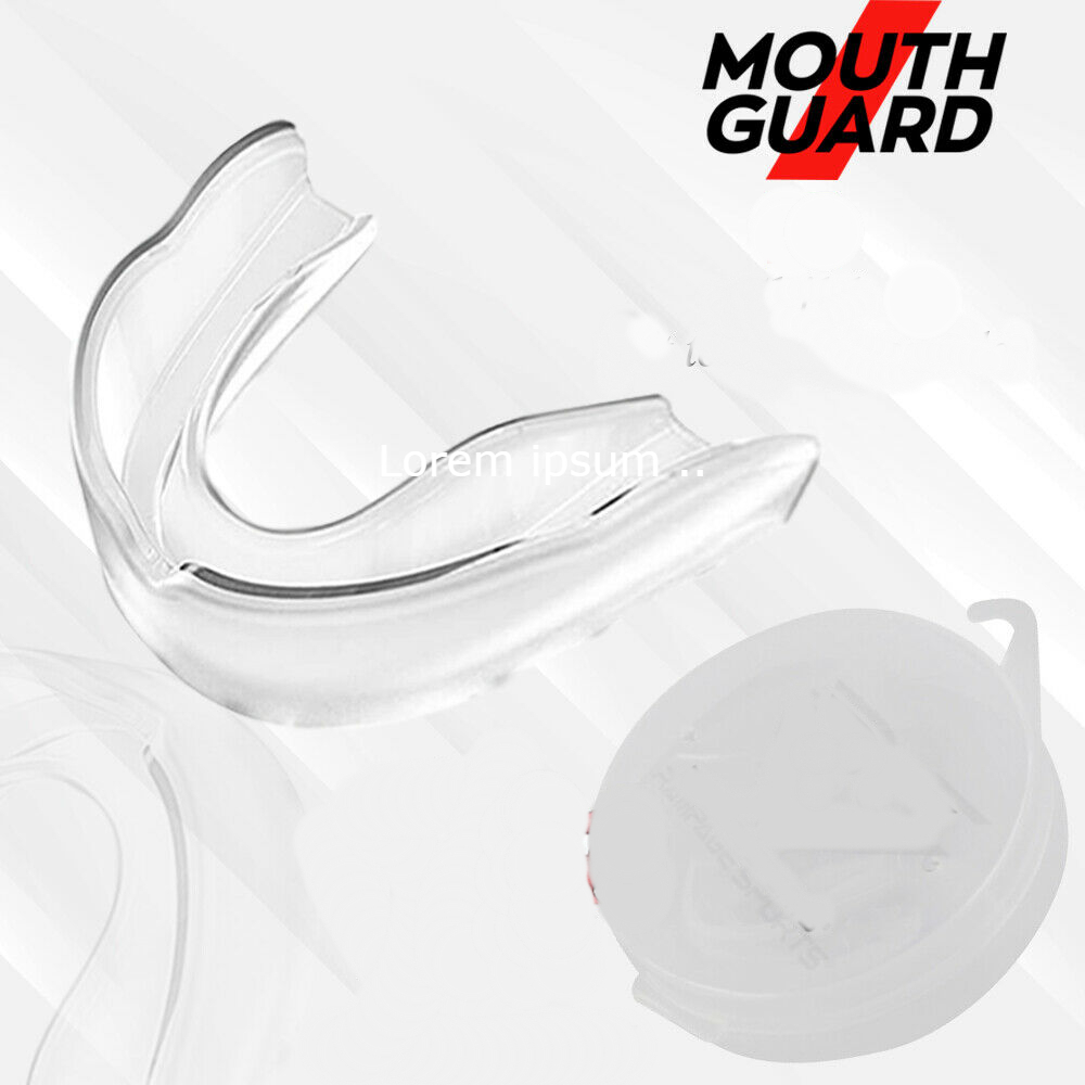 Good Quality MMA Gum Shield Mouth Guard Teeth Protection For Boxing Rugby Basketball Sports Adults: Perfect for Boxing, Rugby, Basketball, Kickboxing, Wrestling, BJJ, Karate, Muay Thai, Taekwondo, and Judo – Available in Multicolor Sabtain collection