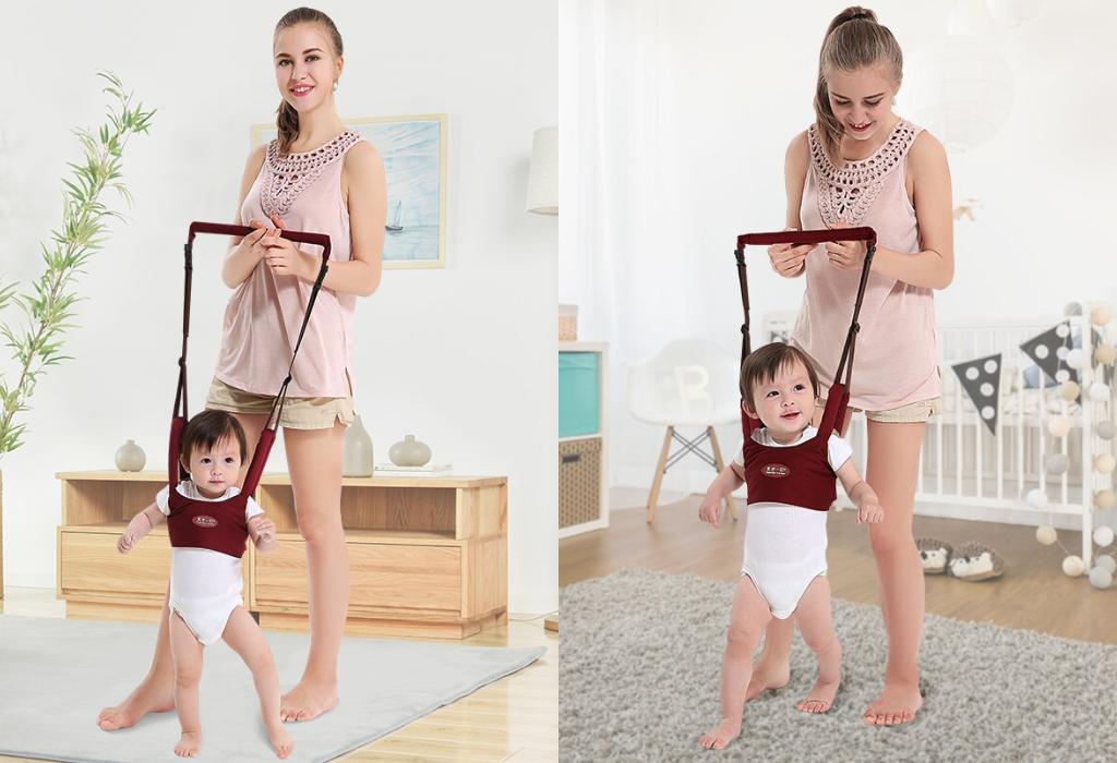 Baby Harness Bouncer Jumper Help Learn To Moon Walk Walker Assistant, Baby Walker