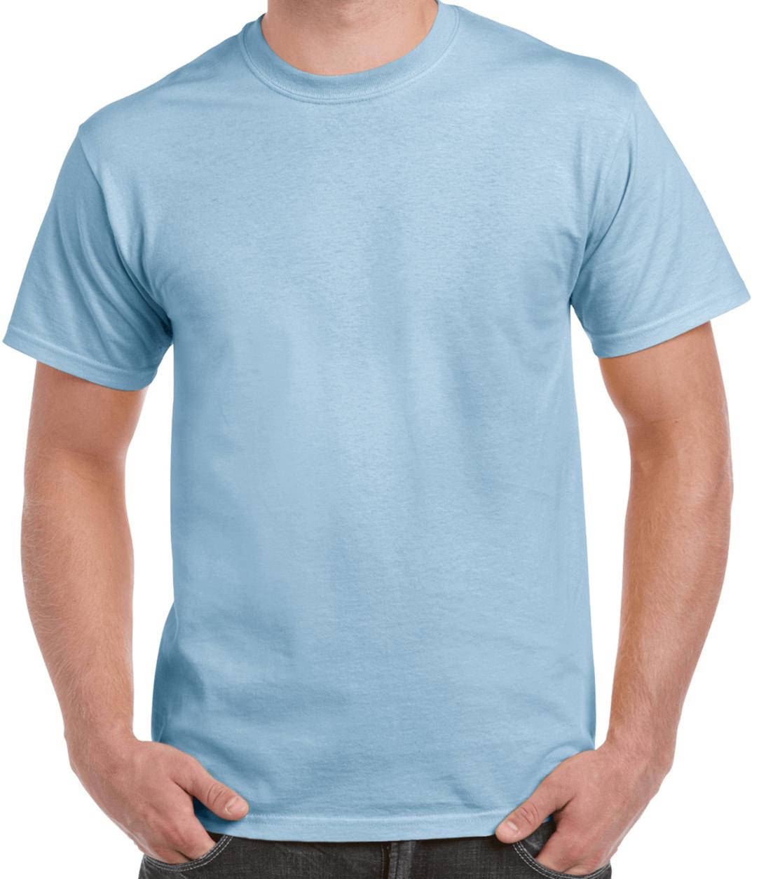 Light Blue Cotton Half Sleeve Tshirt Daraz.pk