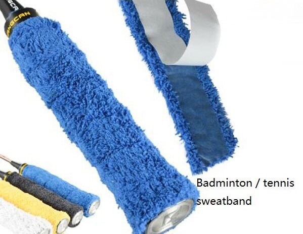 Towel Badminton racket Grip(PACK OF TWO)