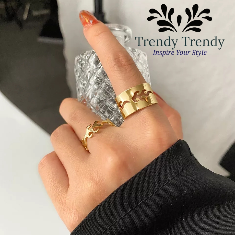 Trendy Trendy Rings Black Butterfly Couple Ring Beautiful Black Butterfly Rings For Couple Gift for Girls Birthday Couple Rings For Lover Size Adjustable Valentines Day Gift for Lovers