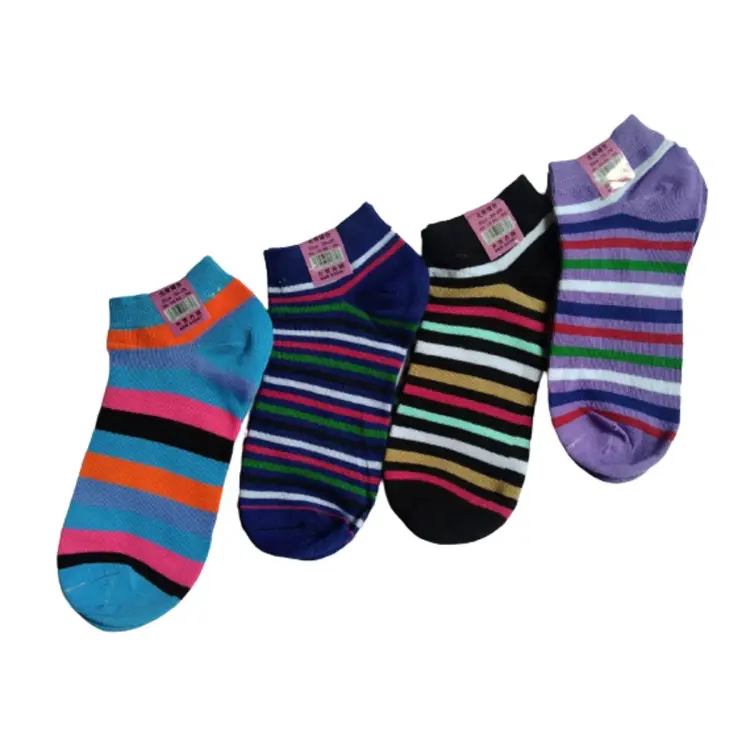 (Pack Of 4 Pairs ) Girls Socks in Multicolor