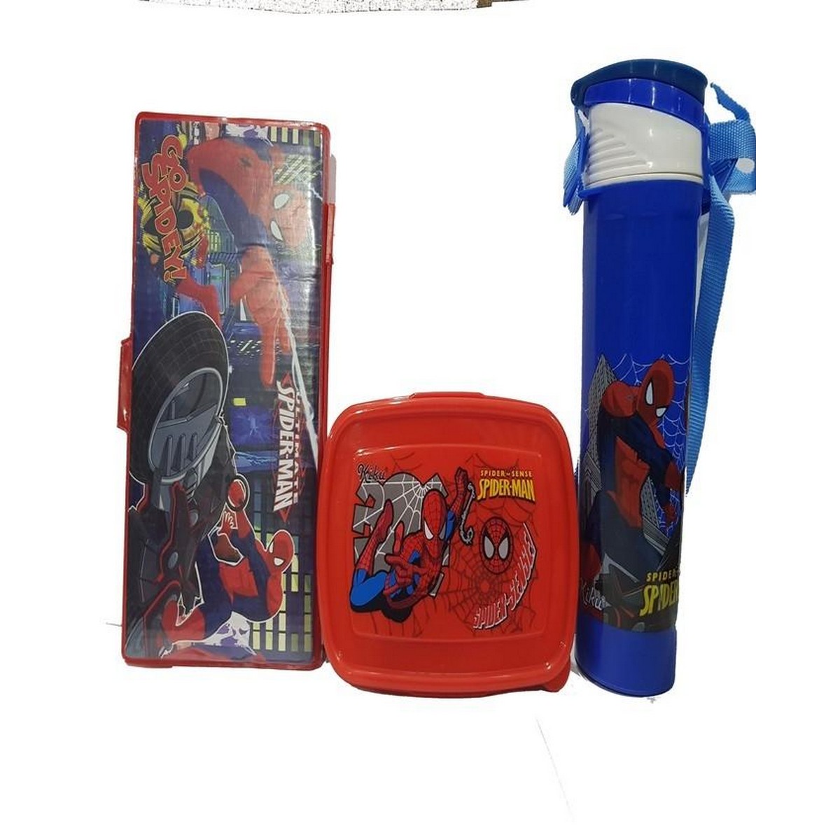 Spiderman Lunch Box, Water Bottle and Coloring Set: Buy Online at Best  Prices in Pakistan 