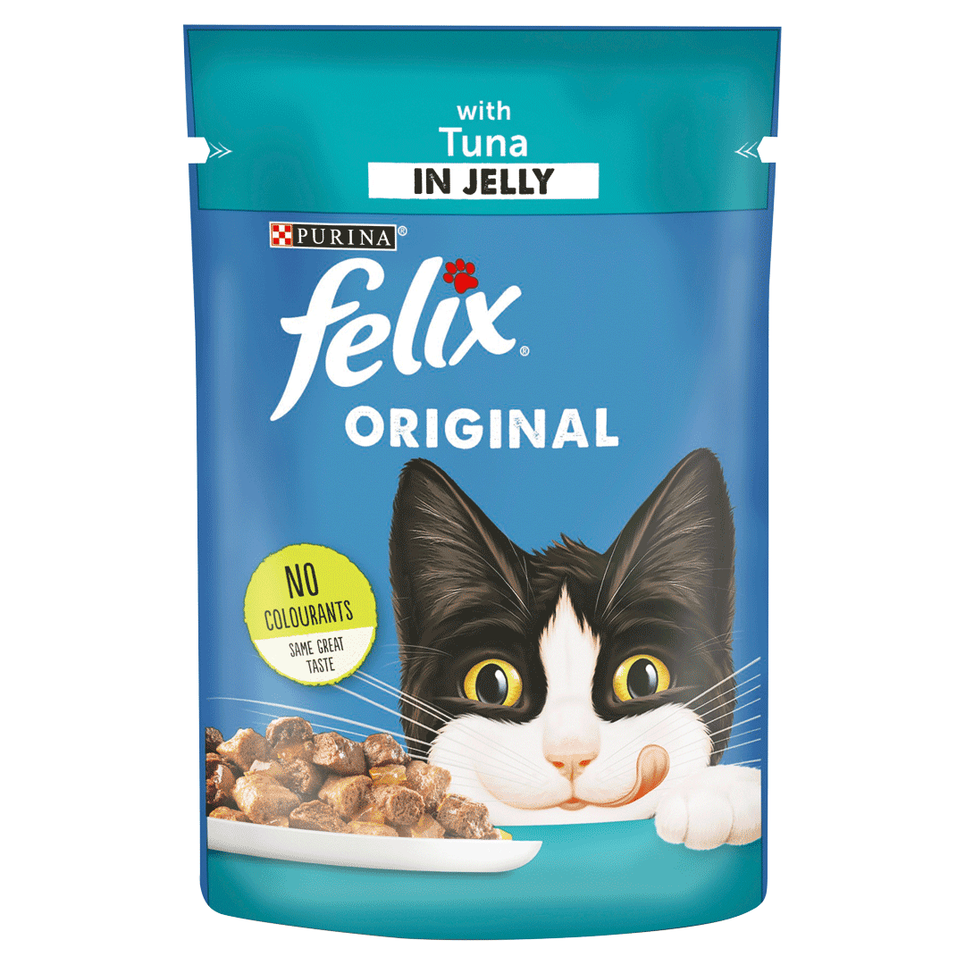 felix cat food sachets