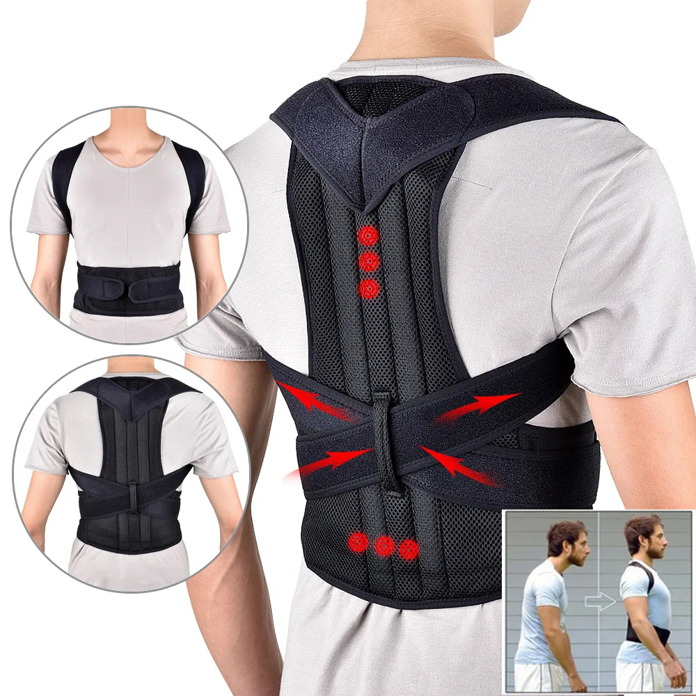 Posture Corrector for Women and Men,Back Corrector,Nutritionist,Chubbuck Corrector,Adjustable Posture Trainer