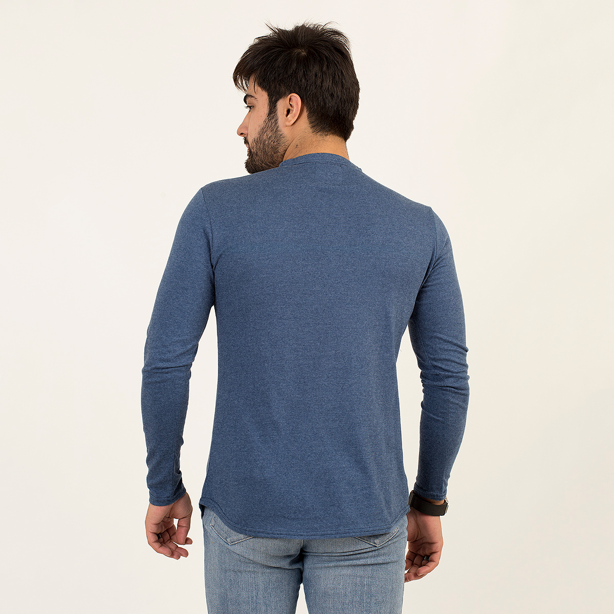 Ruku Garments Kurti Style Men Full Sleeve Tshirt