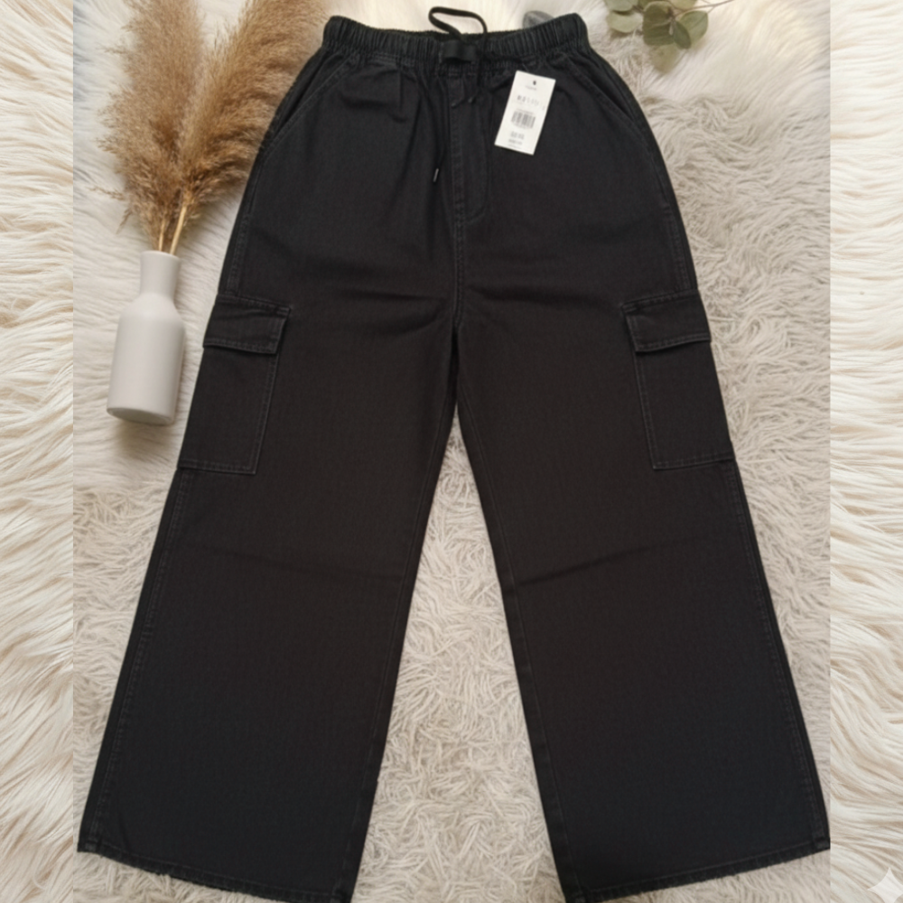 baggy jeans for girls with pockets High Waist Wide Leg Fashion Denim Jeans for Women - Stylish and Comfortable  baggy jeans for girls korean style - baggy jeans for girls with kurta - baggy jeans for girls black colour -white colour