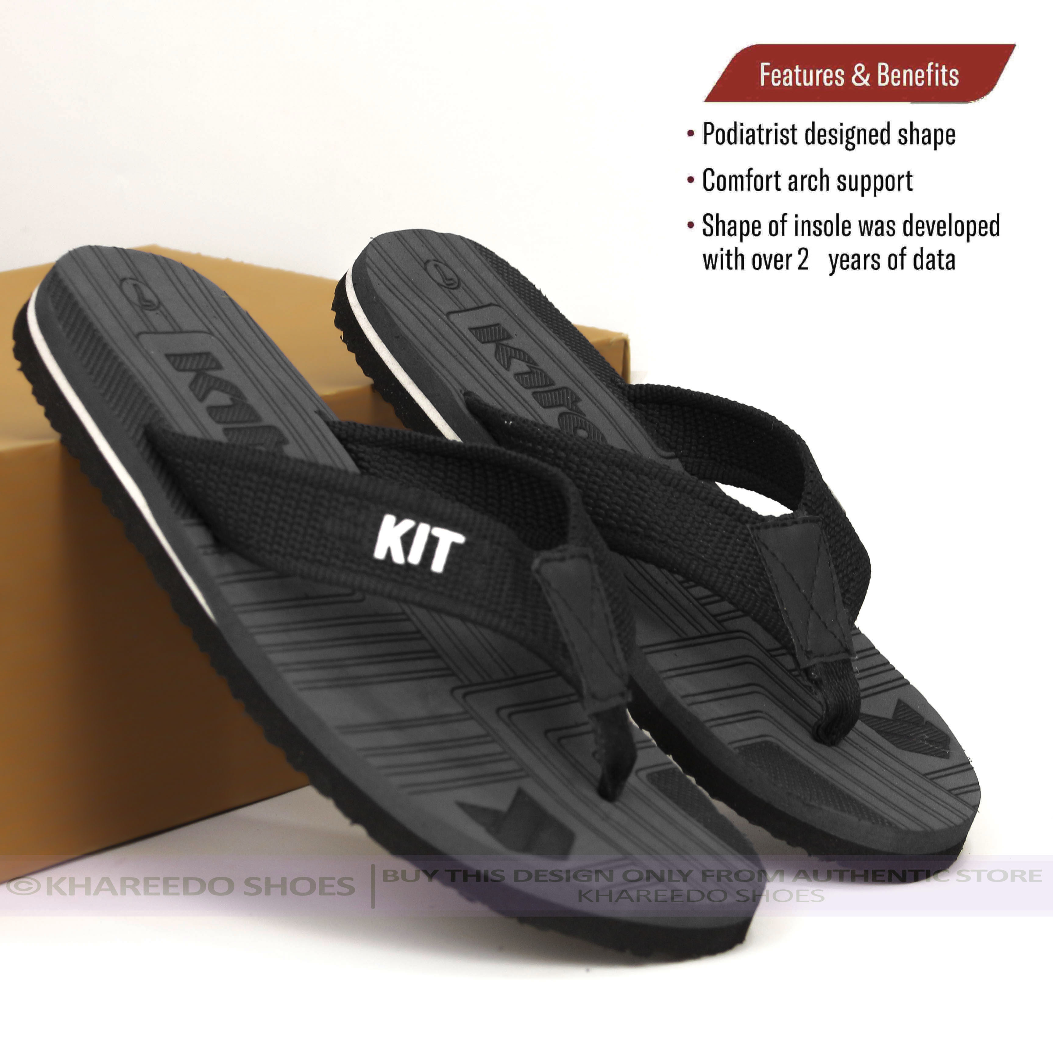 Slippers For Men - Non Slip Flip Flops For Boys - Comfortable And Lightweight Chappals for Men -  Daily Wear Slippers For Boys - Perfect Gift For Boys