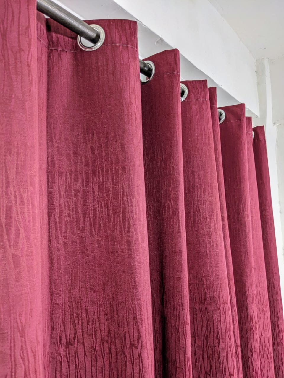 Solid Colours Ready Made  Curtains For Your Bedroom Window 1 PC