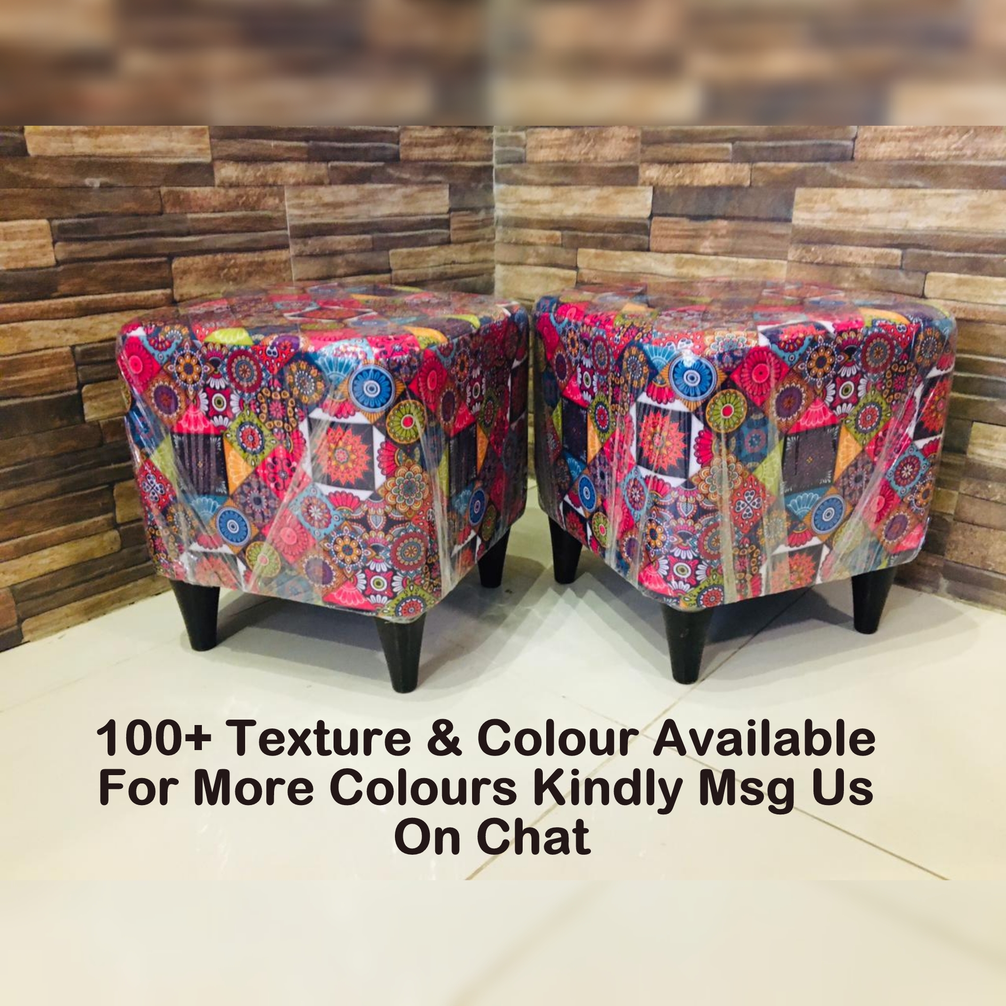 1pc Wood Footstool Household Kid Stool Living Room Furniture wood Color