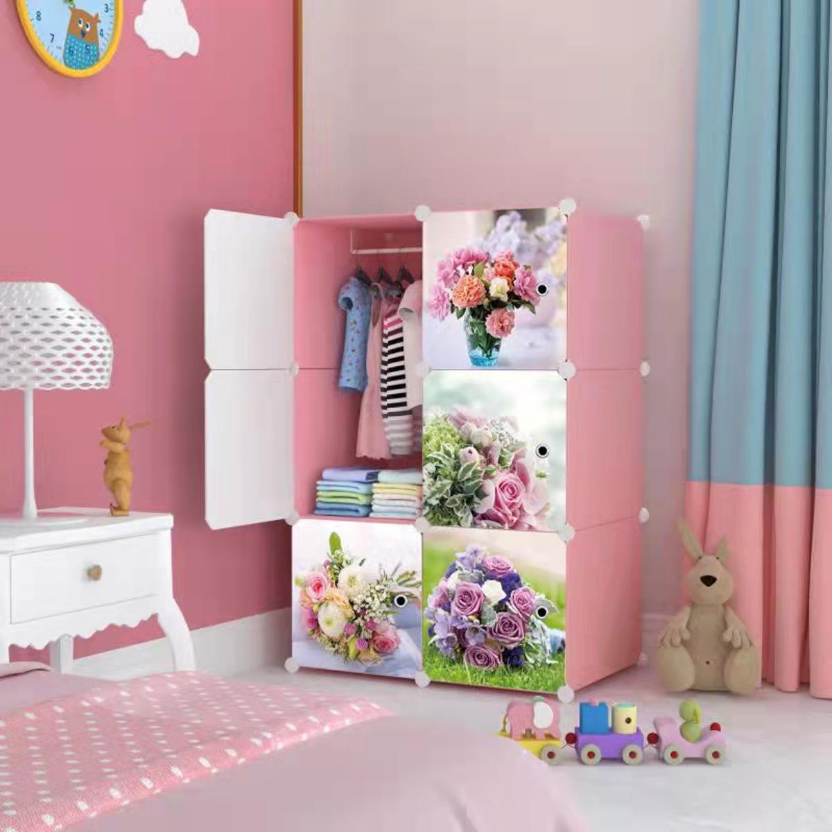 DIY Multipurpose Portable Wardrobe Cabinet Clothes Storage