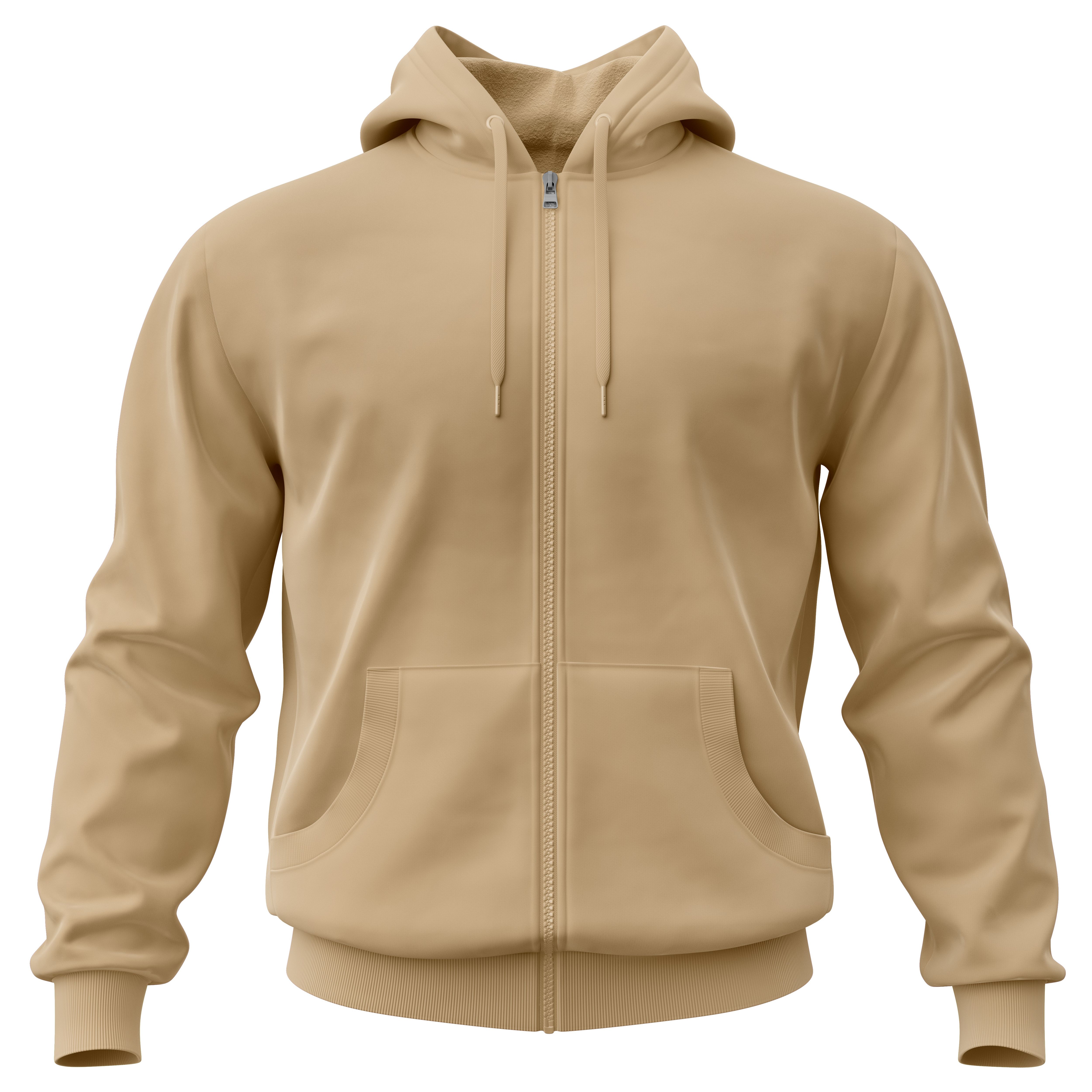 HashBack Plain Zipper Hoodie for Men & women