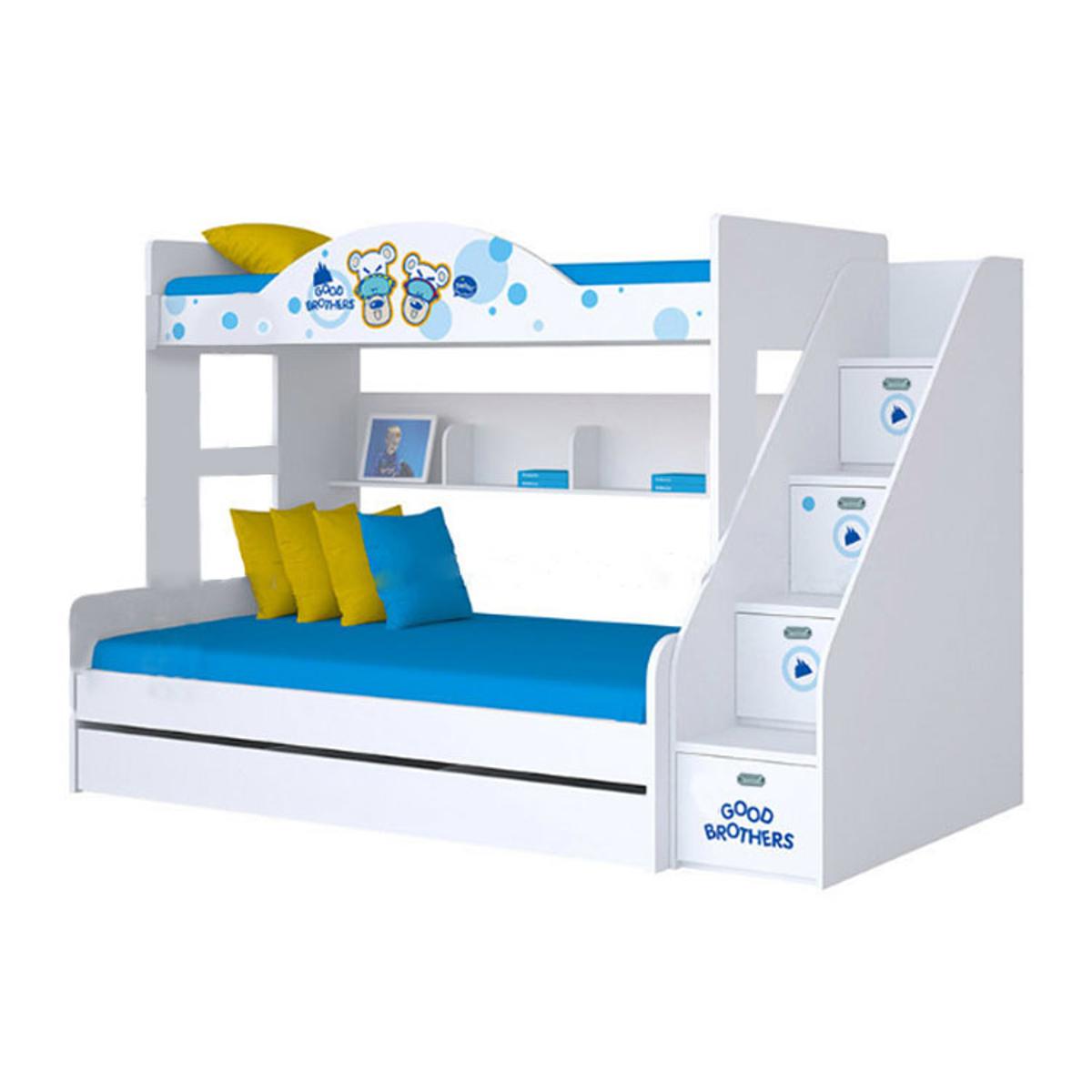 White Bunker Bed