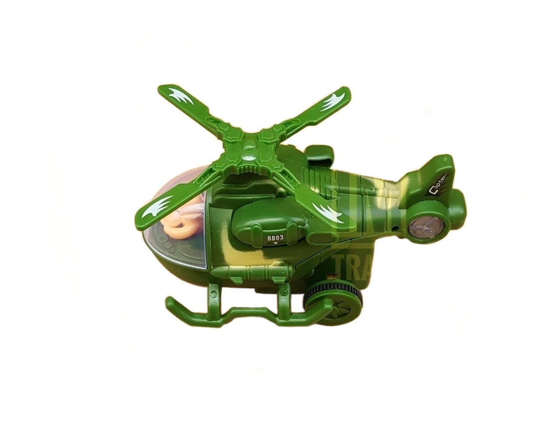 Helicopter with Friction Power for Kids