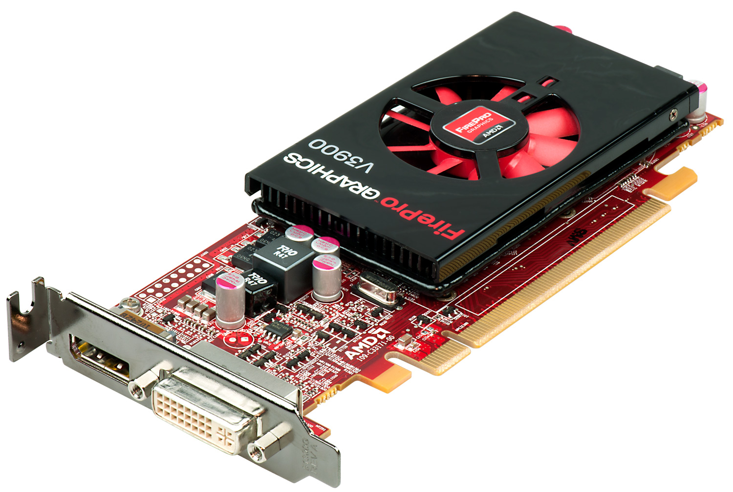AMD FirePro V3900 1GB DDR3 128 bit DP/DVI-I PCI-Express Graphics Card