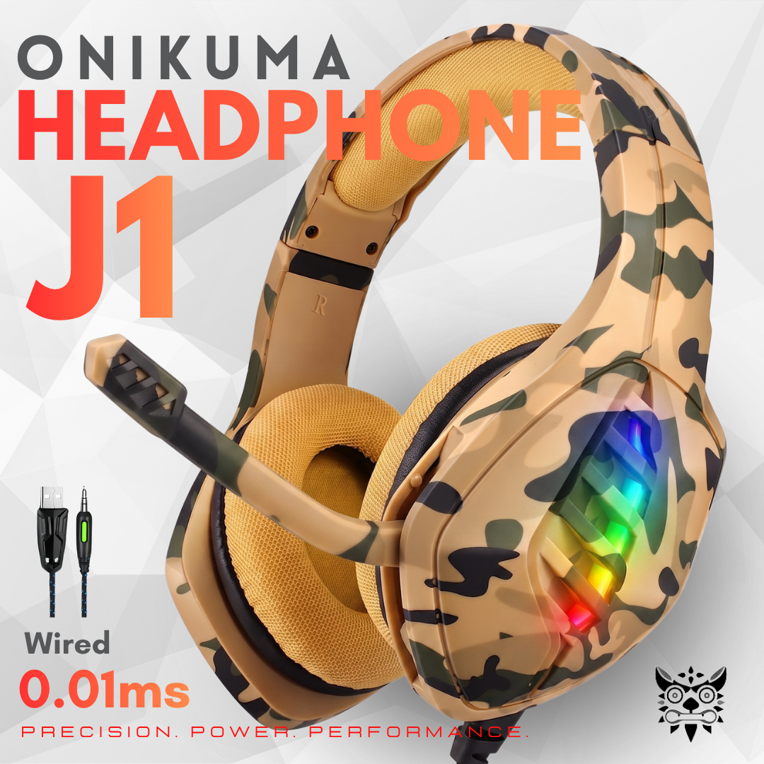Wired RGB Gaming Headset Heavy Bass Stereo Headphones with HD Microphone 3.5mm Audio Jack USB LED Light Soft Earmuffs with Free PC Splitter Adapter for Desktop Computer Laptop Mobile Phone eSports Gamer Accessories – Al Madina Store.pk