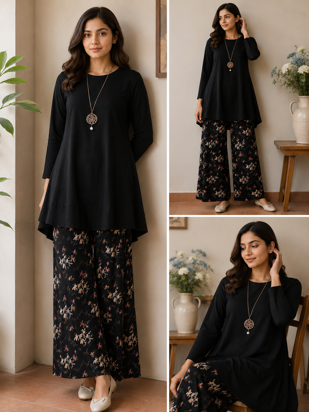 2Pc Stitched ladies dress - Trendy, Comfortable, linen dress Easy to Wear casual dress , dress for ladies